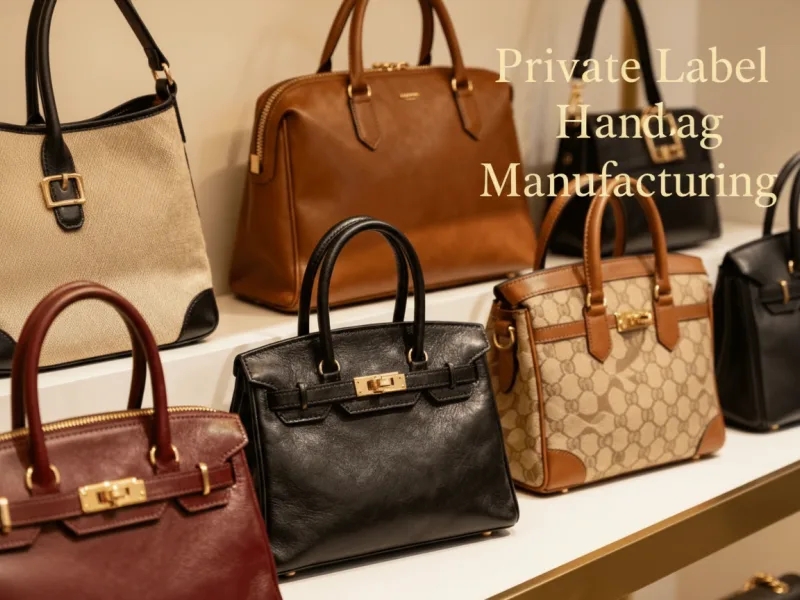 What Is Private Label Handbag Manufacturing?