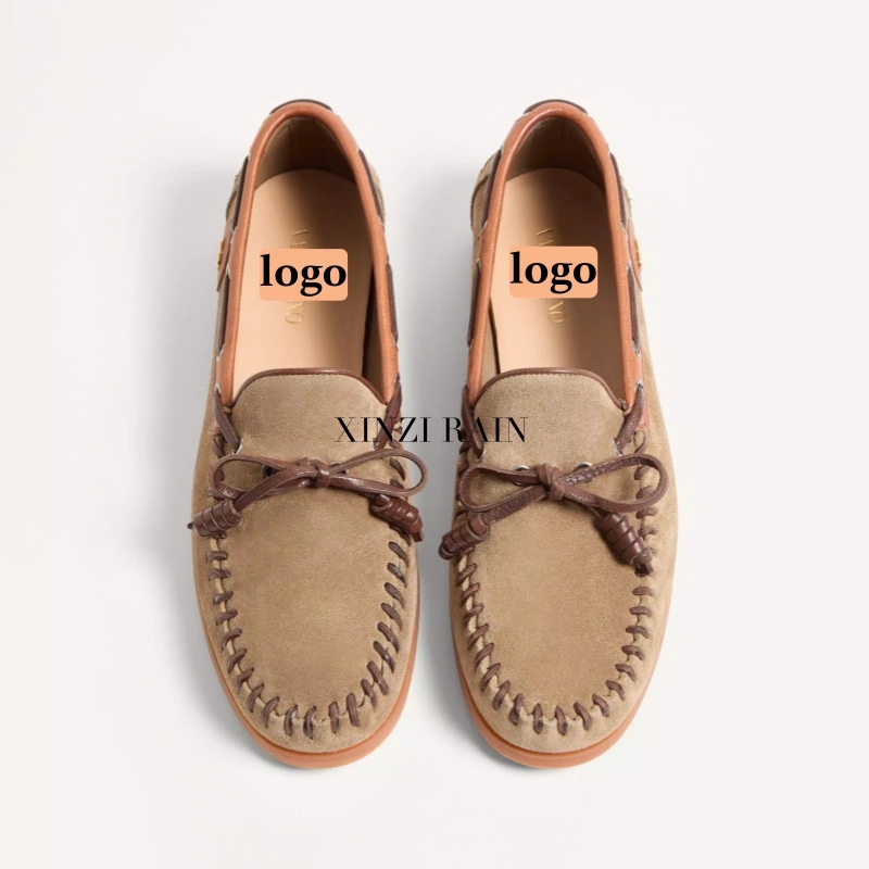 Custom Women’s Casual Shoes | Premium Suede Boat Moccasins Manufacturer