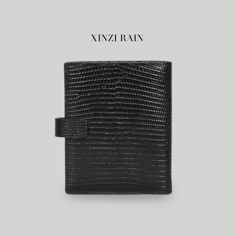 Custom Black Lizard Traveler’s Wallet | OEM Passport Holder