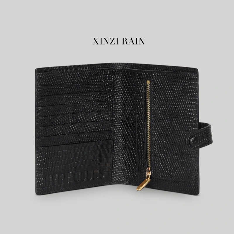 Custom Black Lizard Traveler’s Wallet | OEM Passport Holder