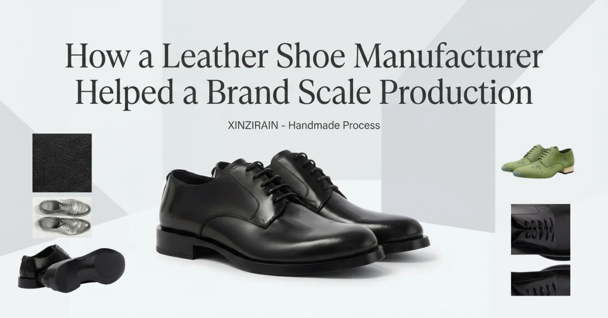 Case Study: How a Leather Shoe Manufacturer Helped a Brand Scale Production