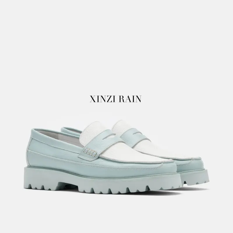 Custom Chunky Leather Loafers Manufacturer1