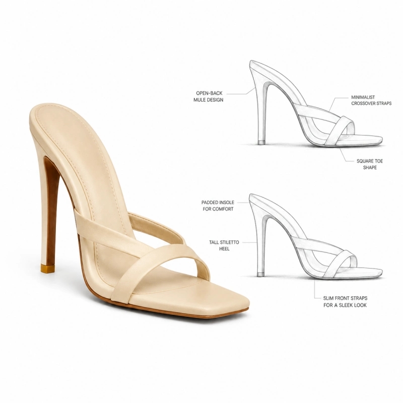 Custom High Heel Sandals Manufacturer -herrains