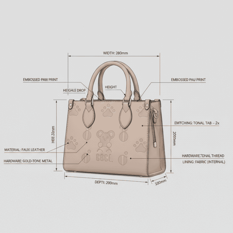 Design Inspiration - GOATED BARE Tote Bag