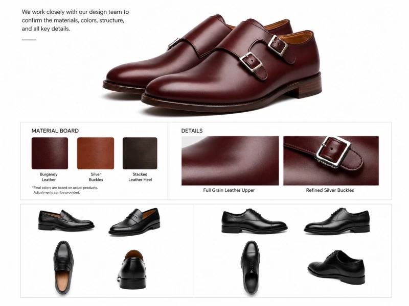 Materials for Dress Shoes & Formal Footwear