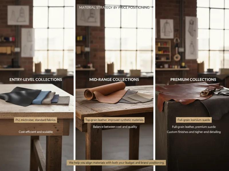 Stratégie matérielle par positionnement prix