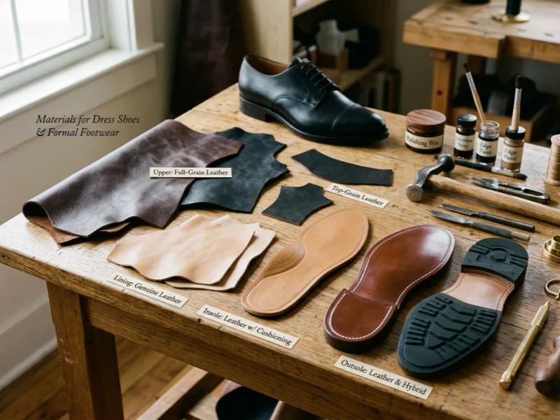 Matériaux pour chaussures habillées et chaussures formelles