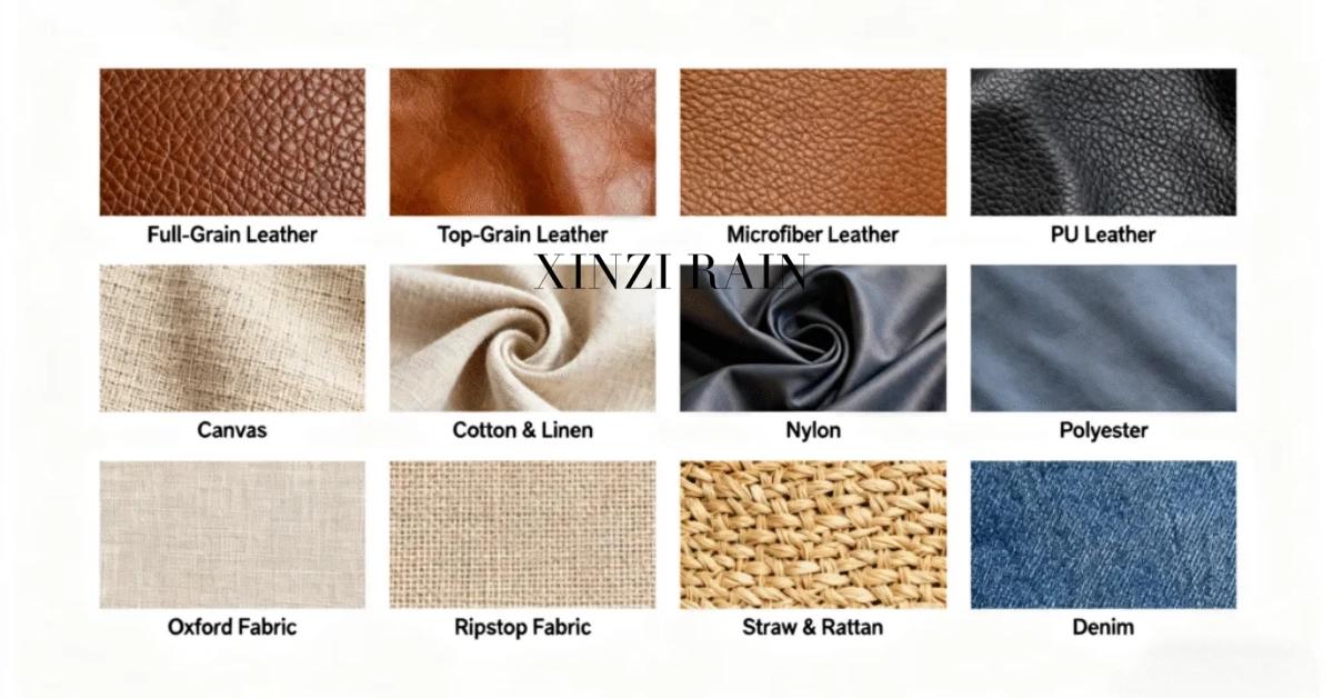Comment spécifier le cuir et les procédés pour les sacs personnalisés | XINZIRAIN OEM/ODM