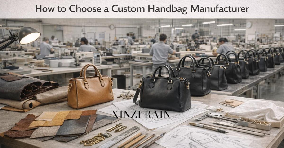How to Choose a Custom Handbag Manufacturer: A Practical Guide for Brands
