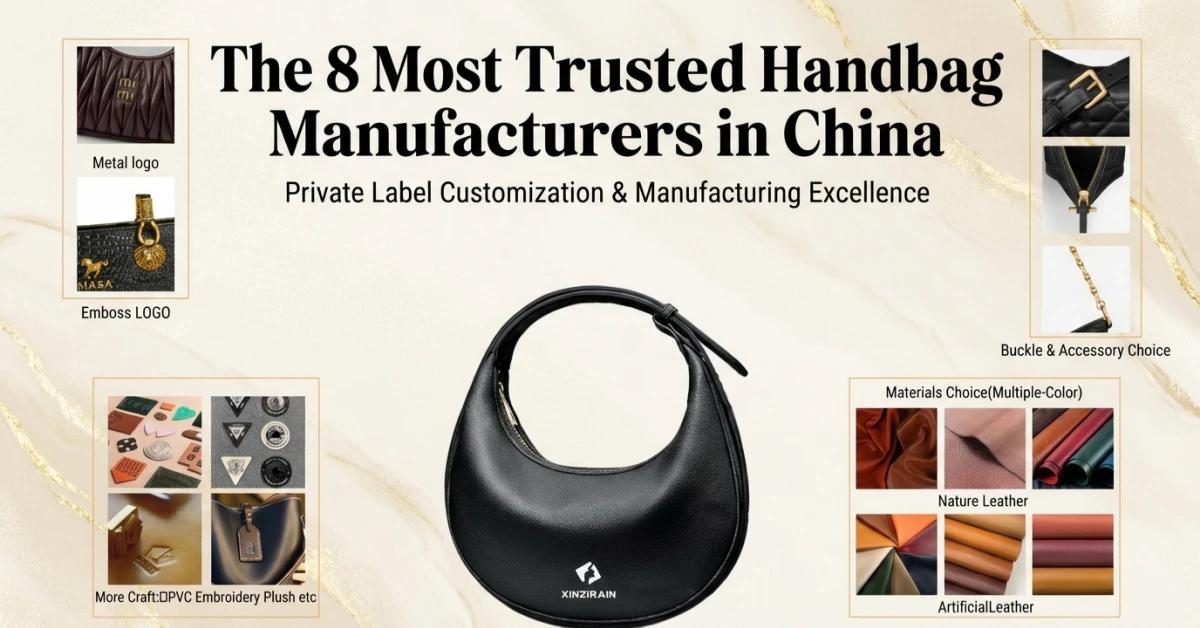 The 8 Most Trusted Handbag Manufacturers in China (B2B Buyer’s Guide)
