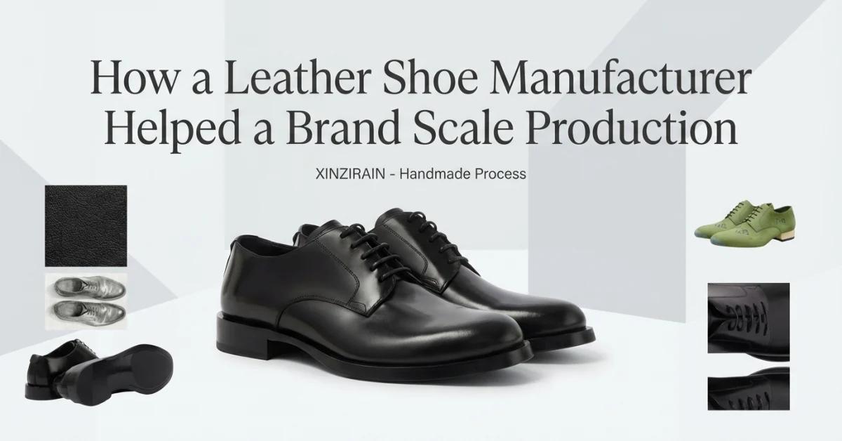 Case Study: How a Leather Shoe Manufacturer Helped a Brand Scale Production