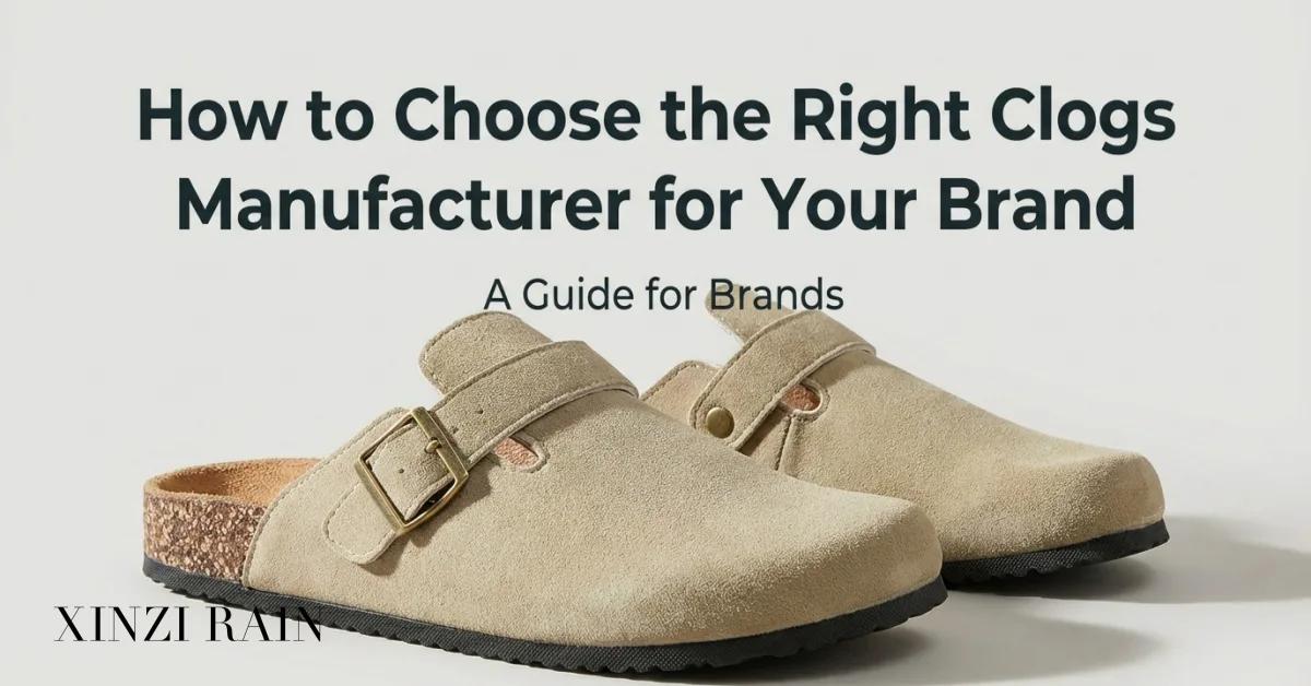How to Choose the Right Clogs Manufacturer for Your Brand (OEM & Private Label Guide)