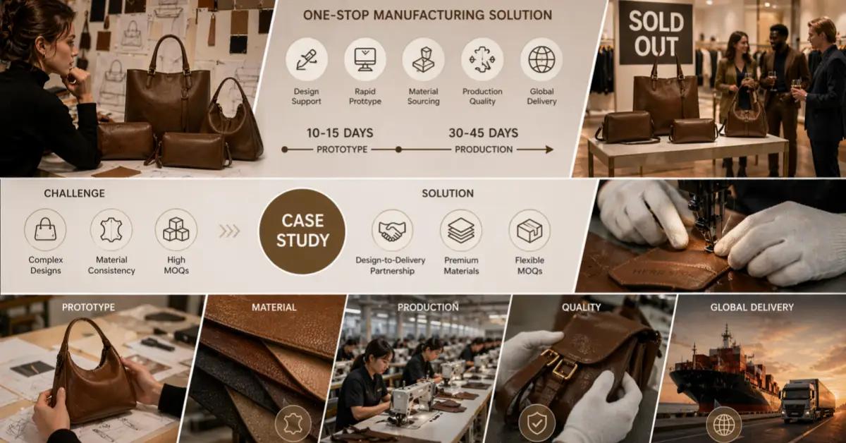 From Vision to Global Market: A One-Stop Manufacturing Solution for Emerging Designer Brands