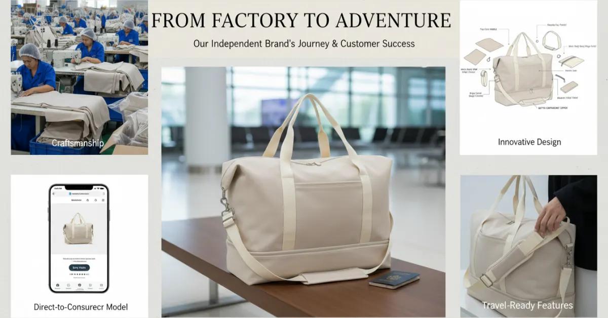 How an Australian Brand Developed a Custom Travel Bag Collection With a Reliable OEM Bag Manufacturer