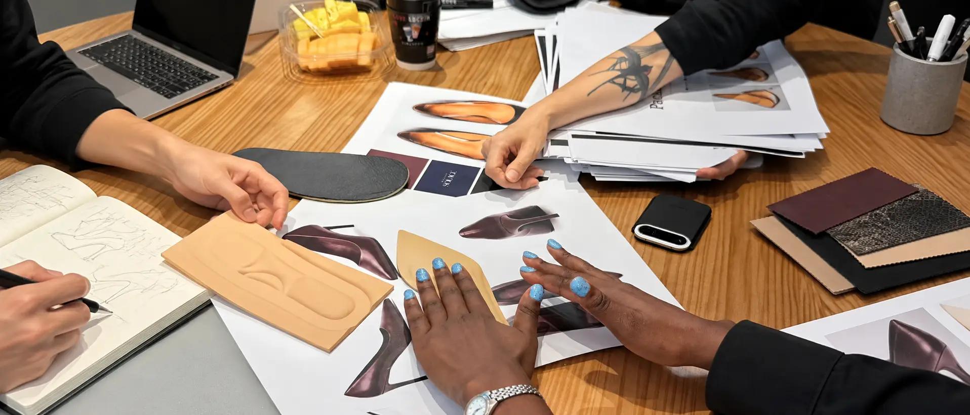 Footwear and bag product development evaluation