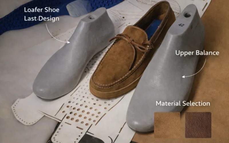 Professional loafer production