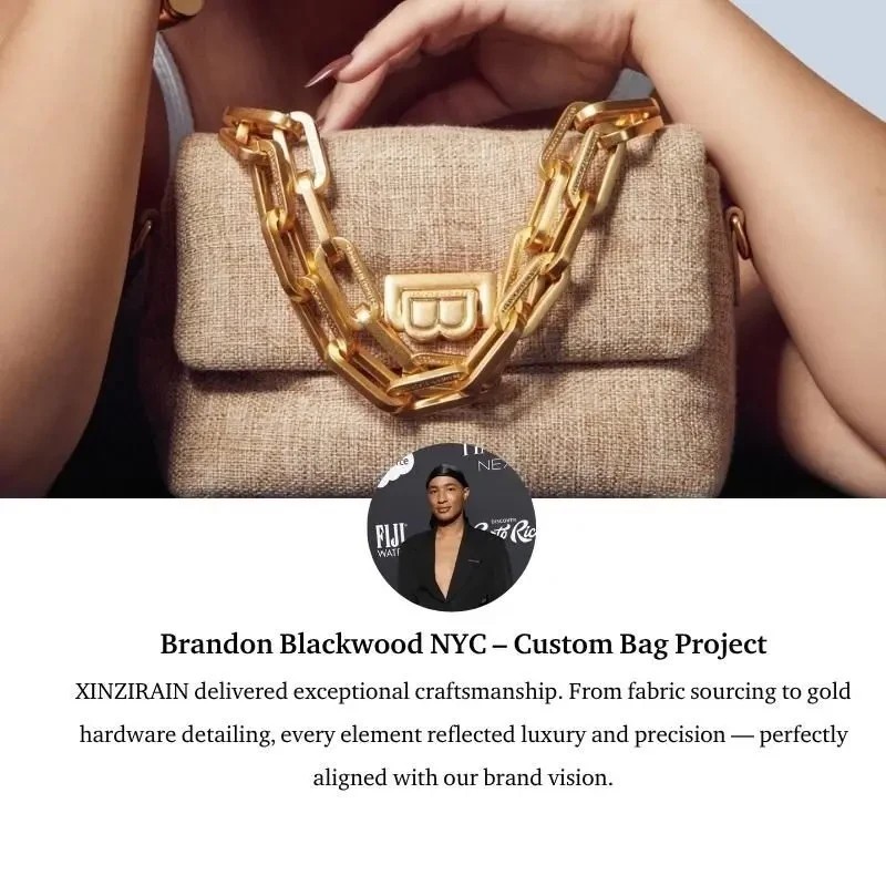 Brandon Blackwood NYC Custom Bag Project