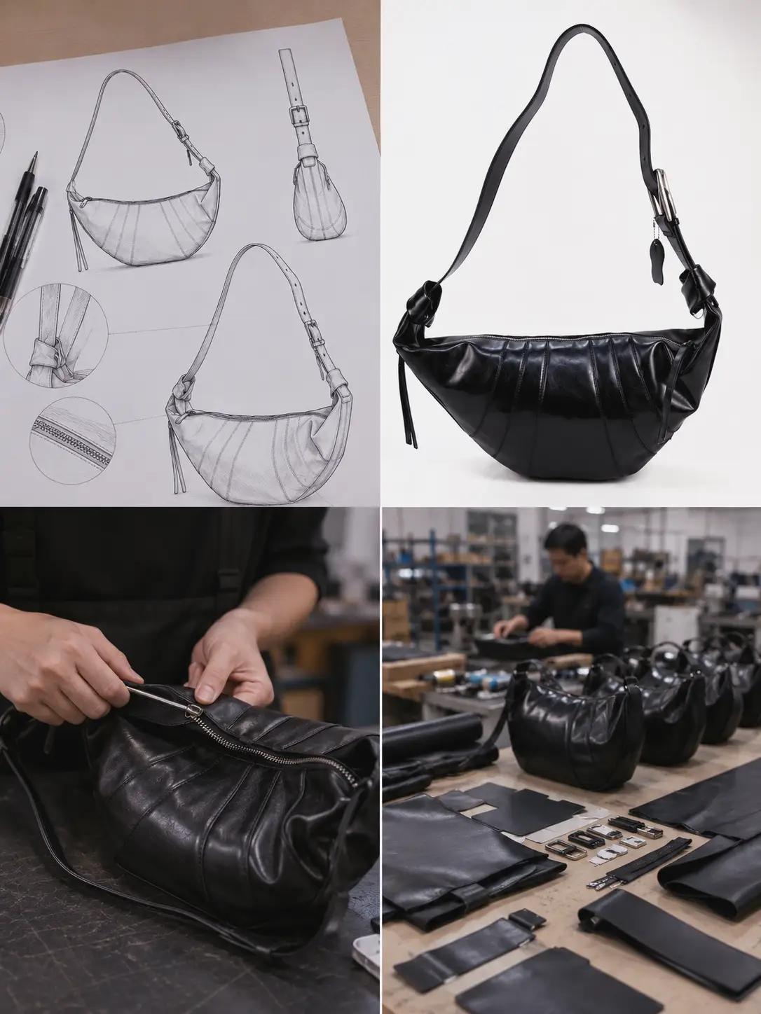 Diseño de bolsos con IA para fabricación personalizada