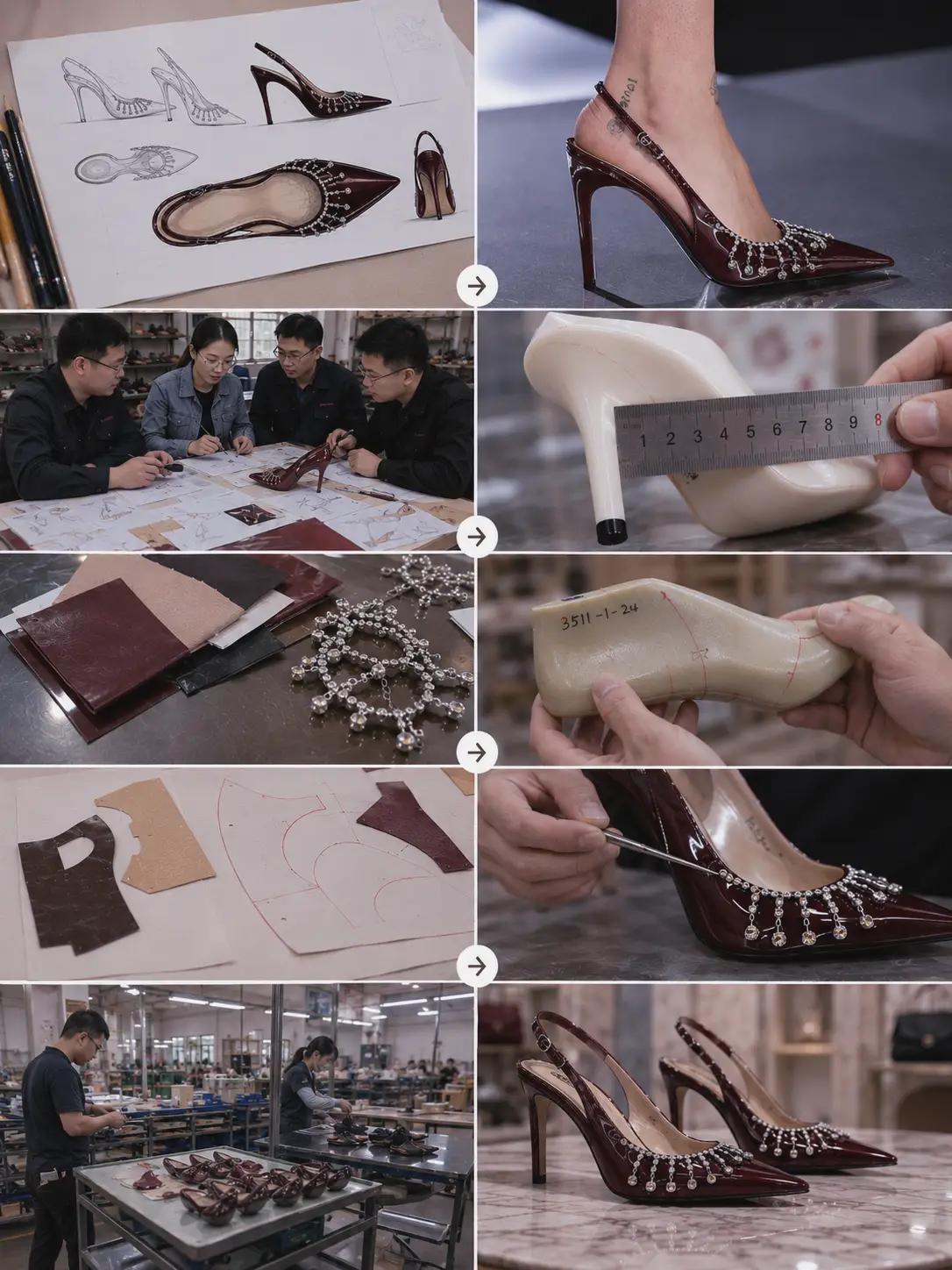 Diseño de tacones altos con IA para fabricación personalizada