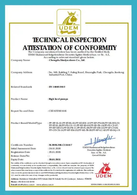 Technical inspection documentation