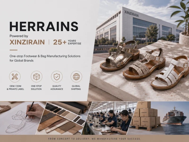 About HERRAINS and XINZIRAIN footwear and bag manufacturing