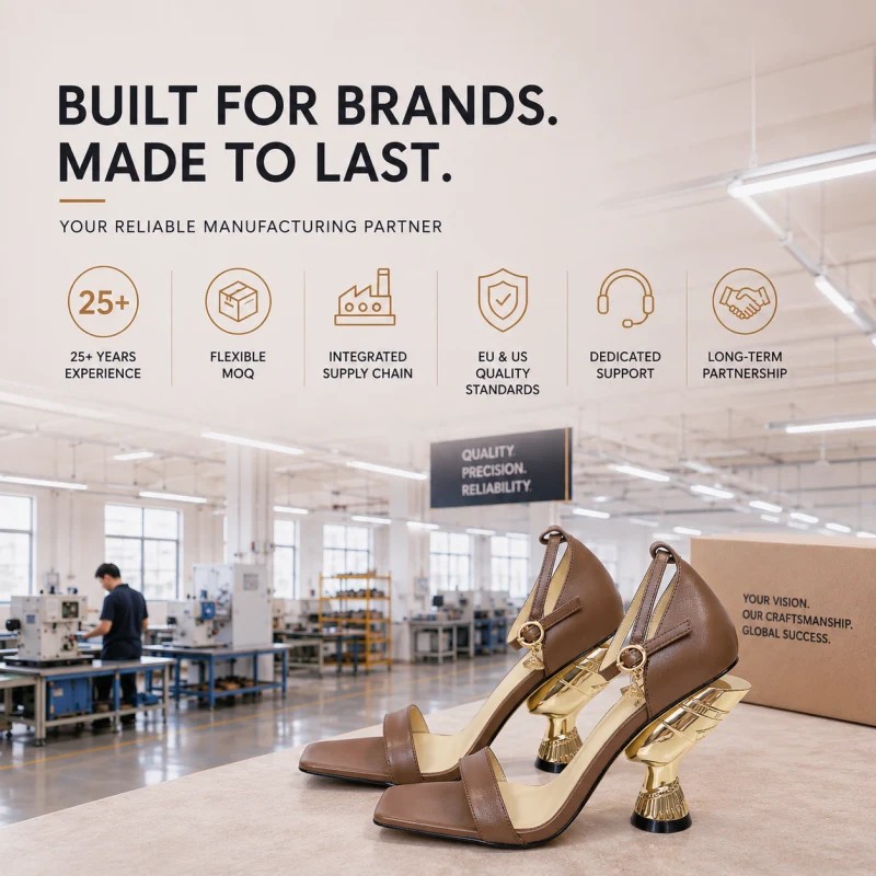 Why brands choose custom sandal manufacturer services