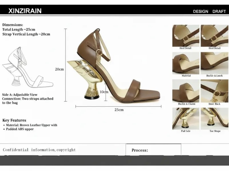 Custom sandal manufacturing case four