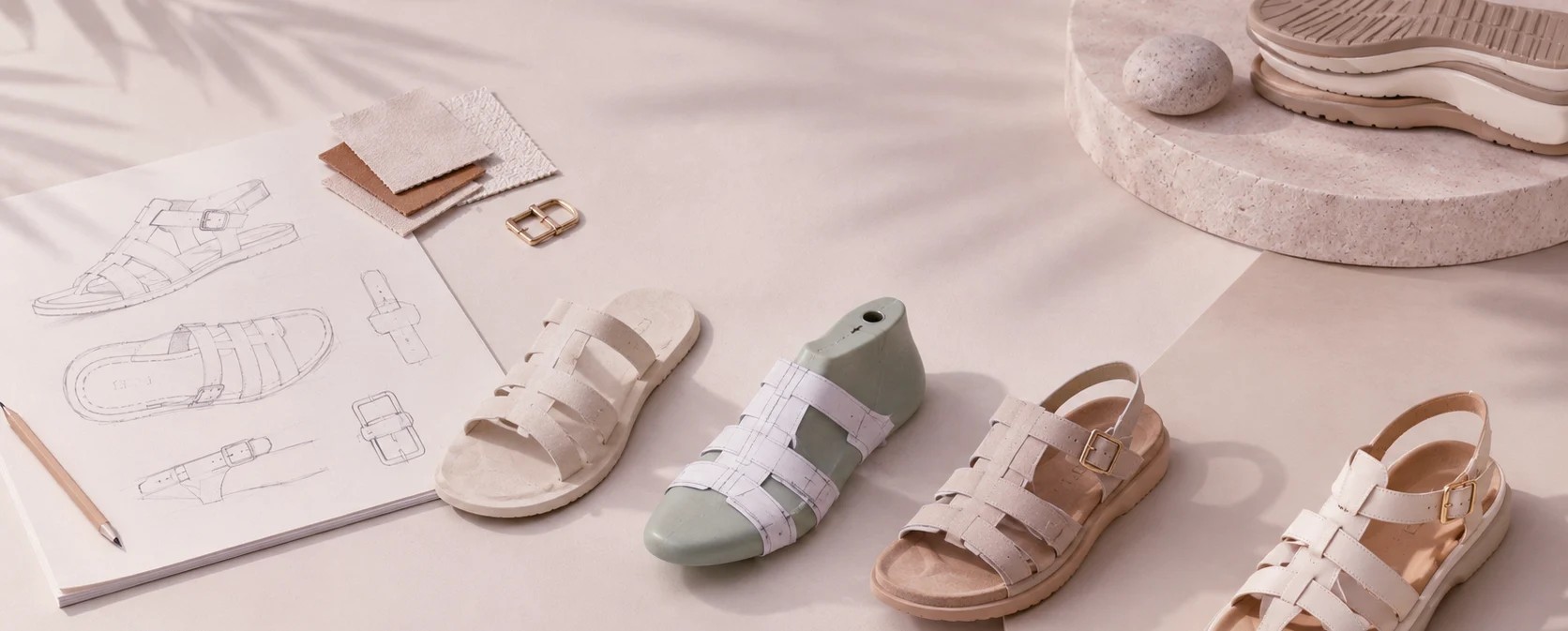 Start your custom sandal project