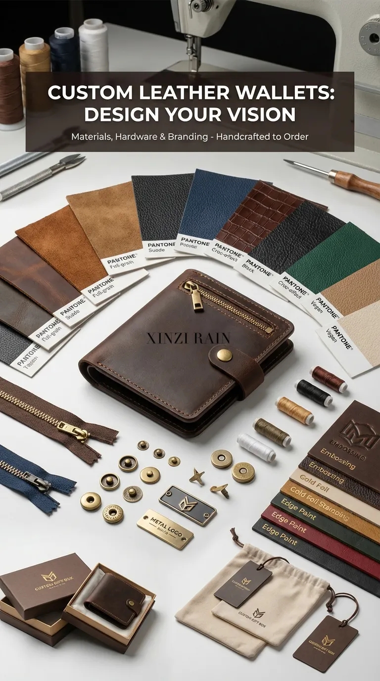 Full customization wallet manufacturing - XINZIRAIN Full customization wallet manufacturing - XINZIRAIN