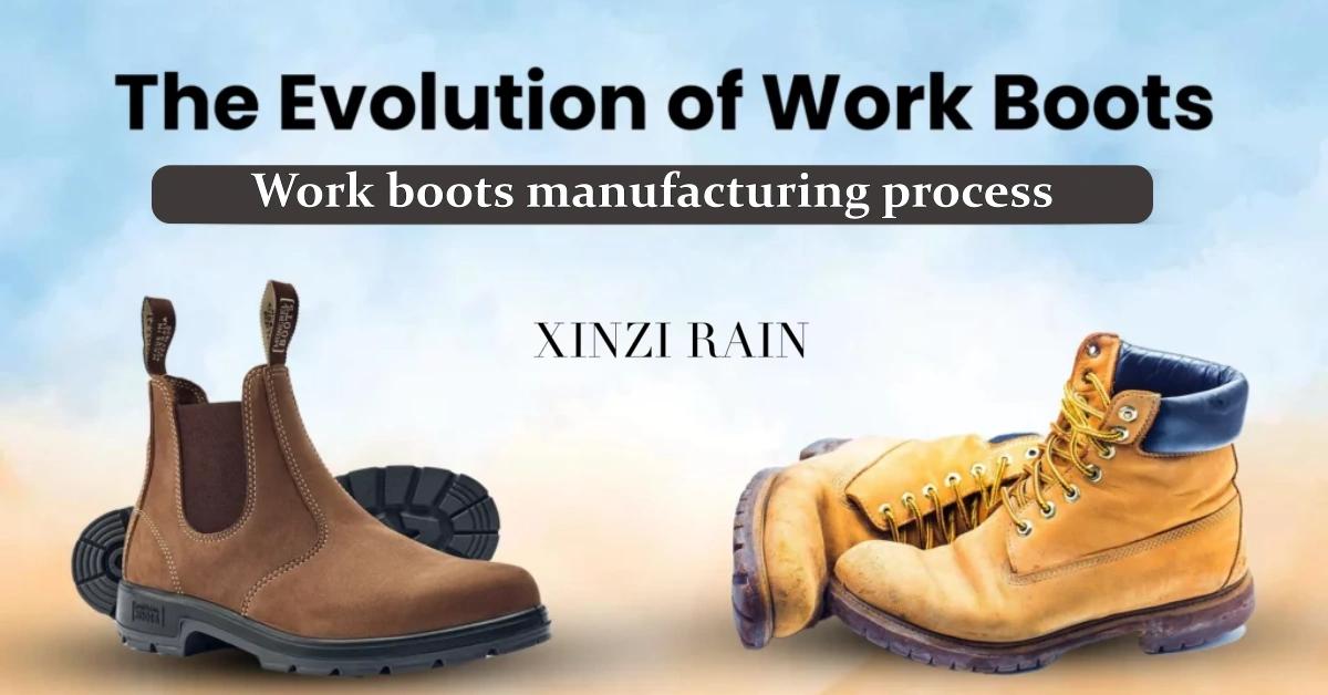 Le savoir-faire des bottes Hardcore expliqué — La construction Goodyear Welt appréciée par Red Wing