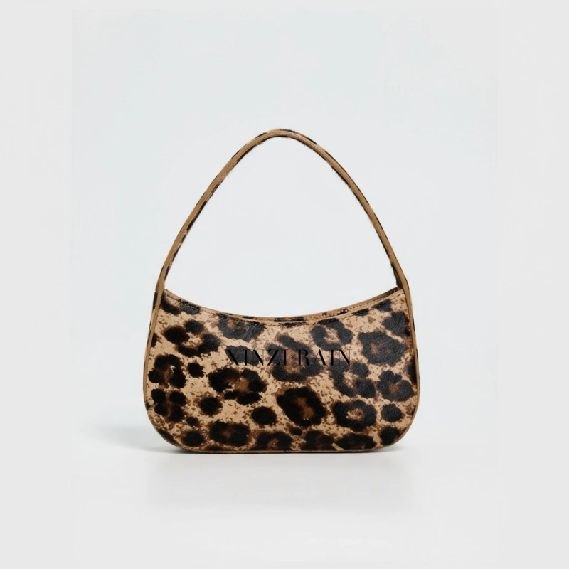 Custom Made Leopard Print Shoulder Bag by Xinzirain