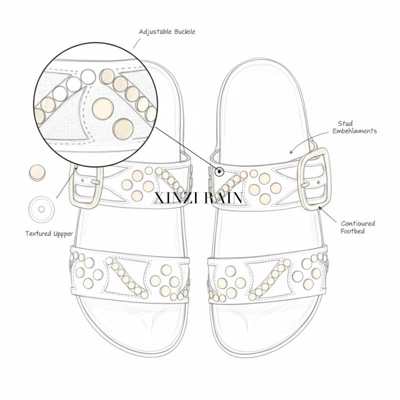 Sandálias femininas personalizadas | Design de plataforma OEM para marcas globais
