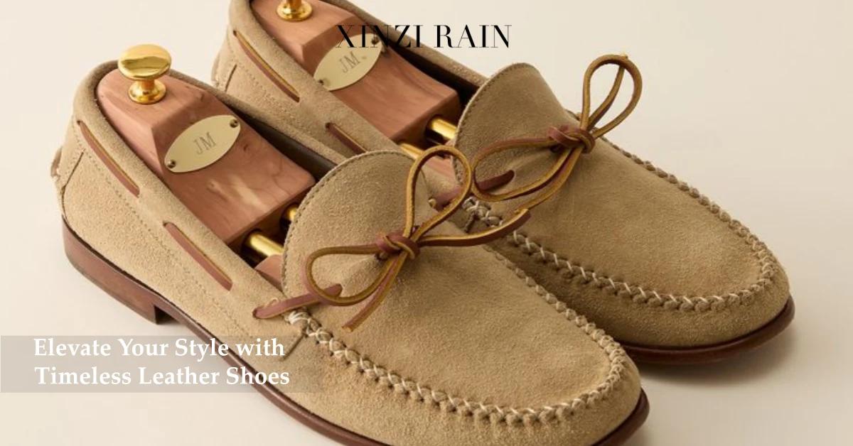 Élevez votre style avec des chaussures en cuir intemporelles