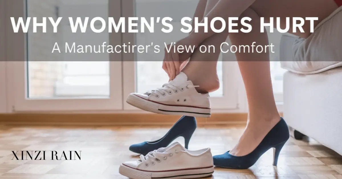 Why Women’s Shoes Are Often Uncomfortable: A Footwear Manufacturer’s Perspective