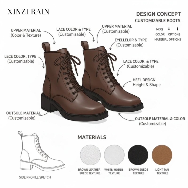 Custom Women’s Leather Shoes | Women’s Leather Shoe Manufacturer-XINZIRAIN