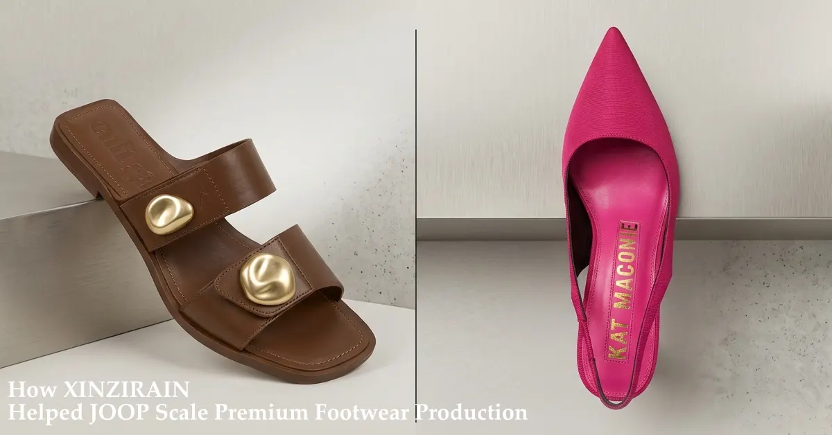 How XINZIRAIN Helped JOOP Scale Premium Footwear Production with Reliable OEM Manufacturing