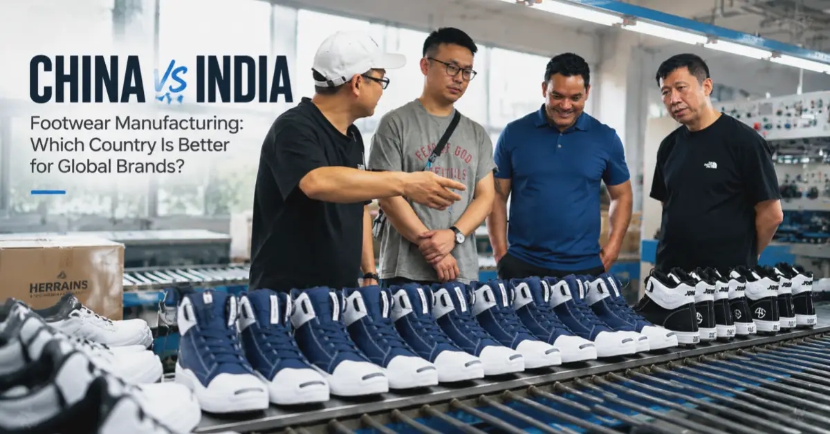 China vs India Footwear Manufacturing: Which Country Is Better for Global Shoe and Bag Brands?