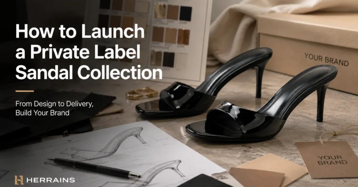 How to Launch a Private Label Sandal Collection