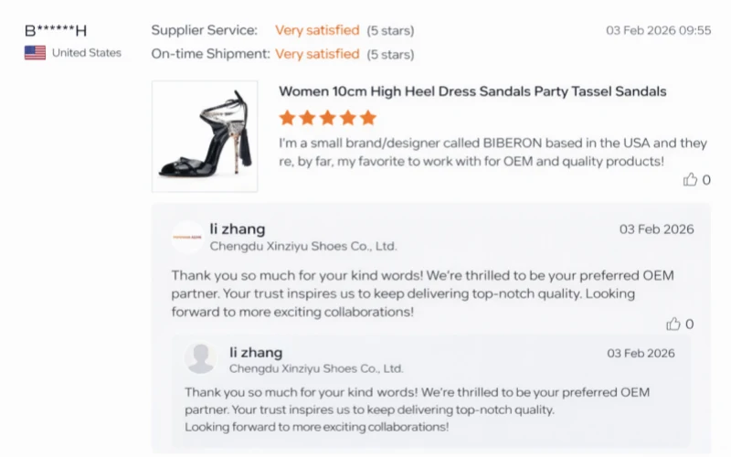 Customer review 1