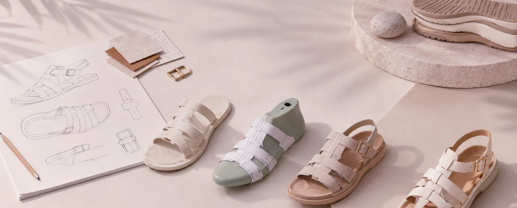 Start your custom sandal project