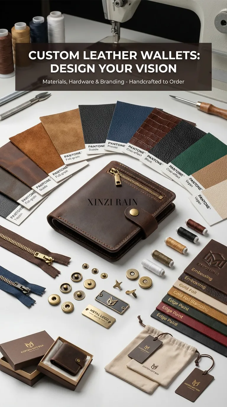 Full customization wallet manufacturing - XINZIRAIN